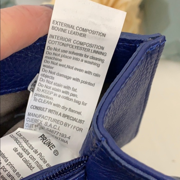 💕SOLD💕 Prune Bovine Leather Satchel Handbag - Picture 8 of 8